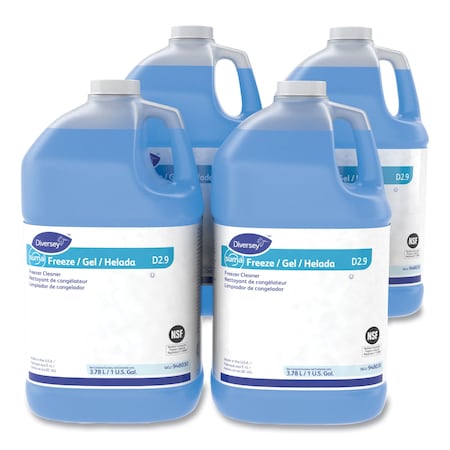 Diversey Suma Freeze D2.9 Floor Cleaner, Liquid, 1 gal, PK4, 4PK 948030